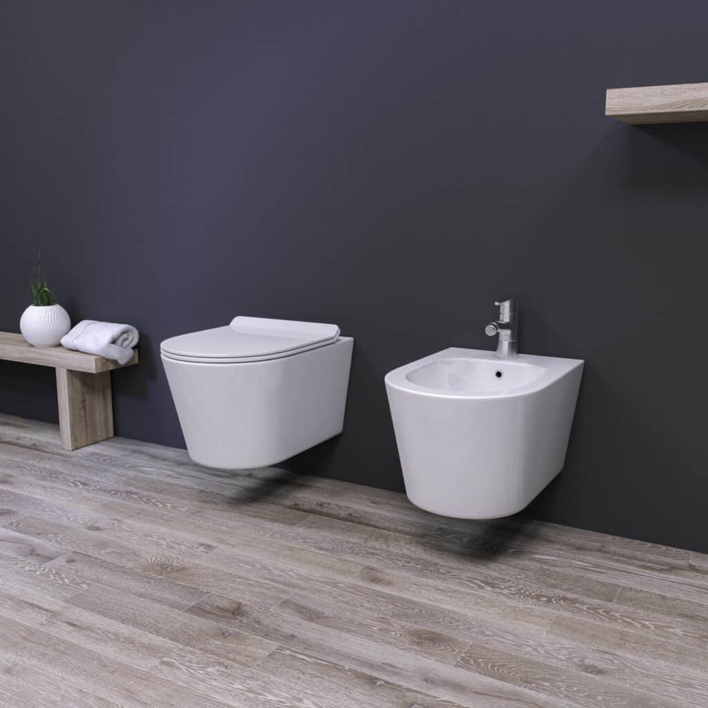 Sanitari sospesi Nemo 52 Rimless